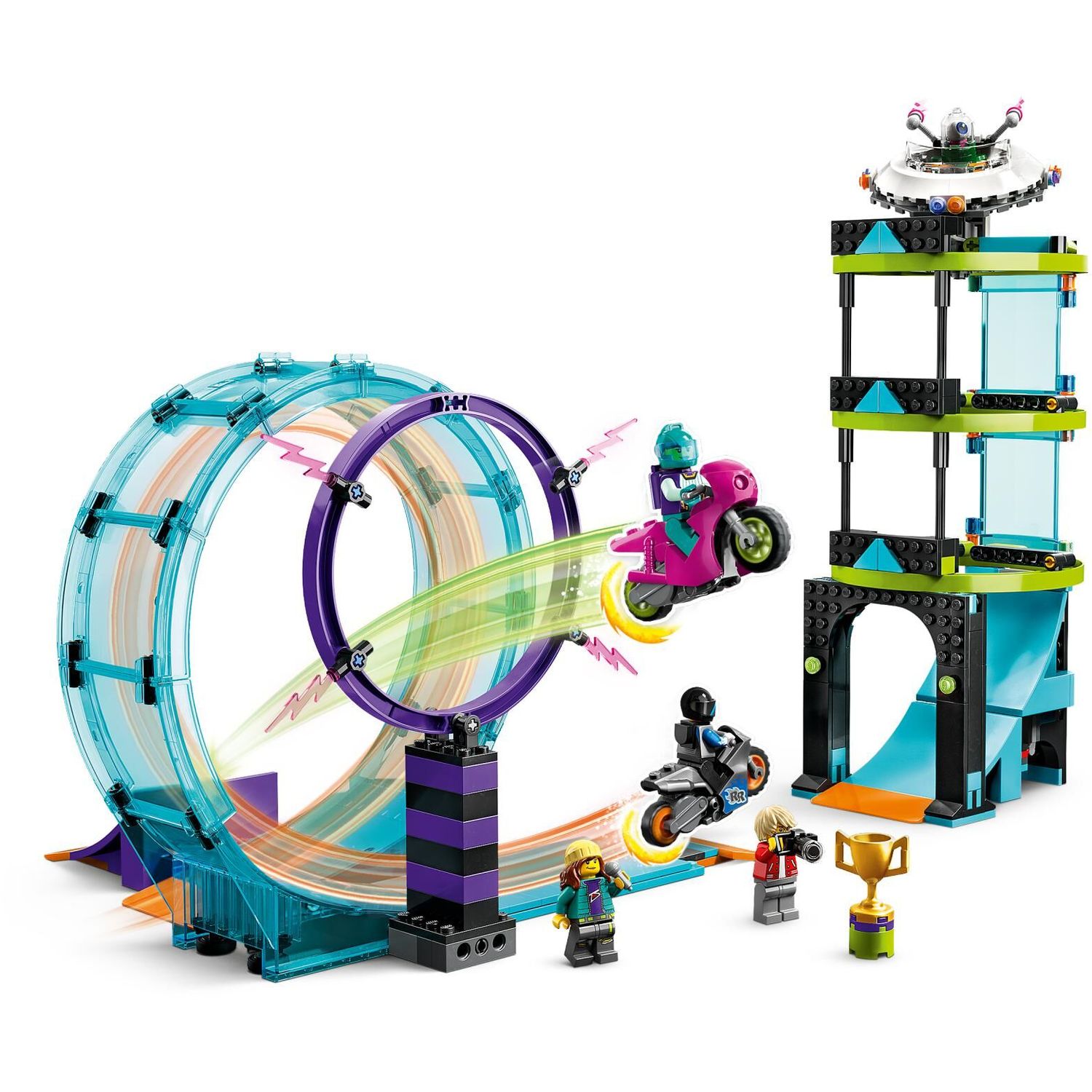 Конструктор LEGO City UltimateStunt Riders Challenge - фото 3