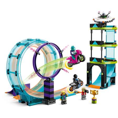 Конструктор LEGO City UltimateStunt Riders Challenge 385 дет.
