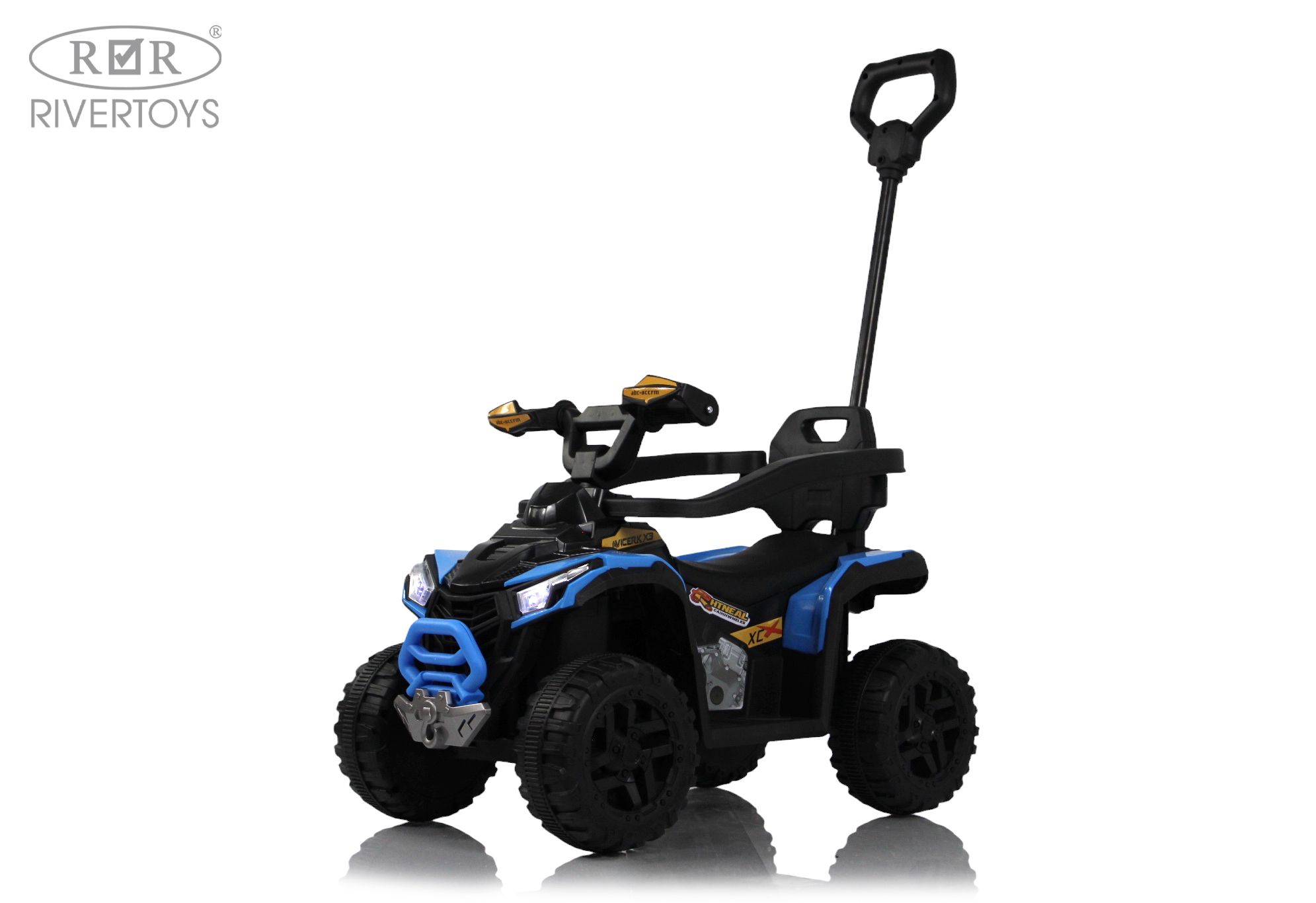 Электромобиль RIVERTOYS F003FF-NEW-BLUE - фото 1