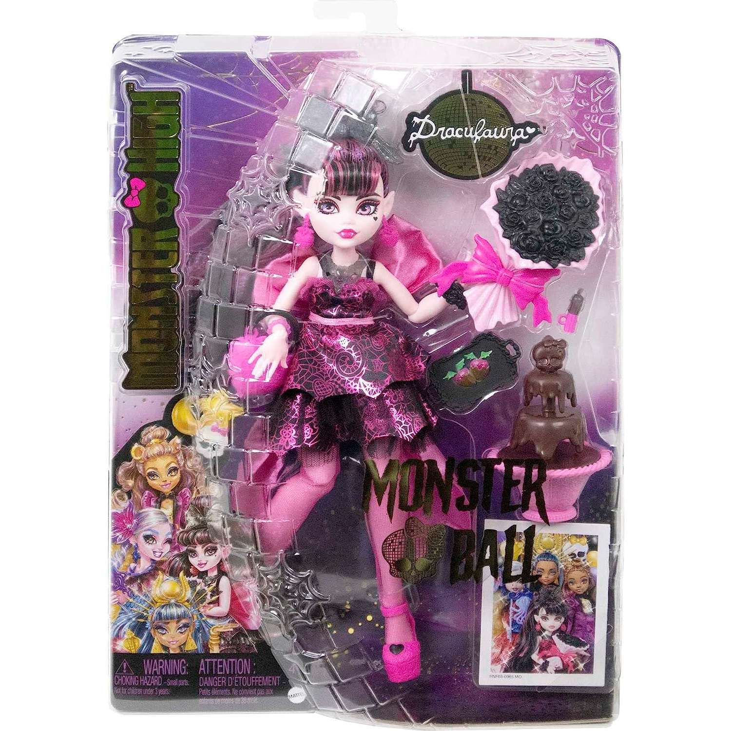 Кукла модельная Monster High Draculaura HNF68 - фото 2