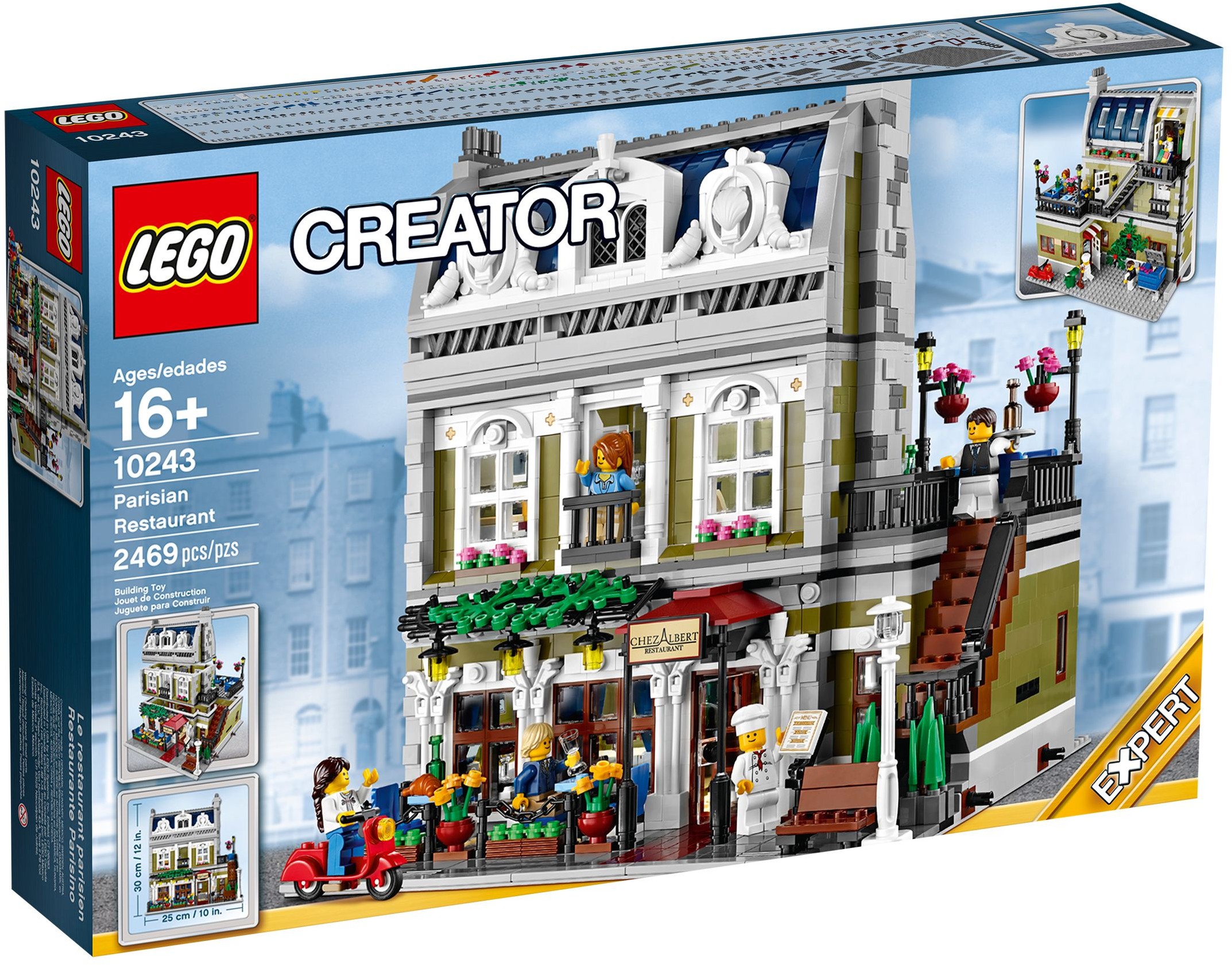 Конструктор LEGO Creator 10243 4002 дет. - фото 1