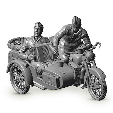 Модель сборная Звезда Мотоцикл М-72 3639П