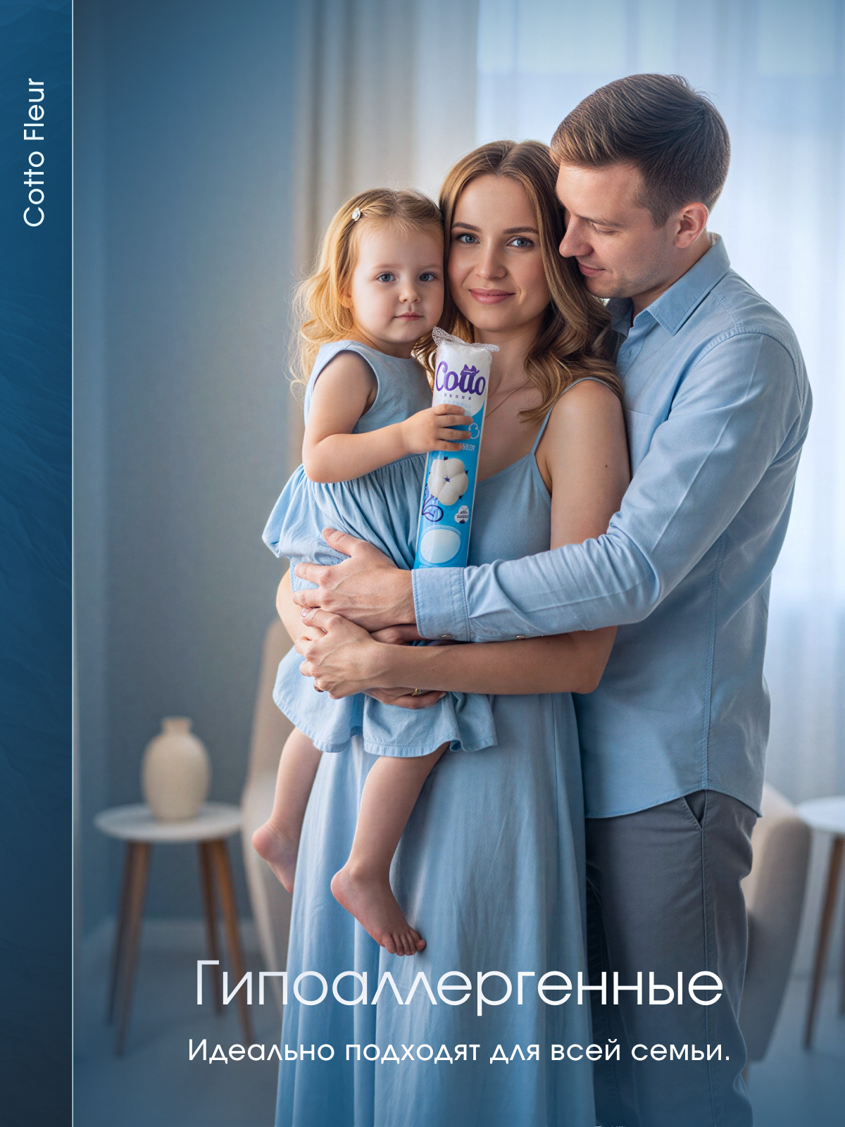 Ватные диски Cotto Fleur 3 упак. 120 шт. - фото 4