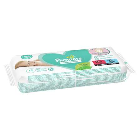 Влажные салфетки Pampers Sensitive 12 шт.