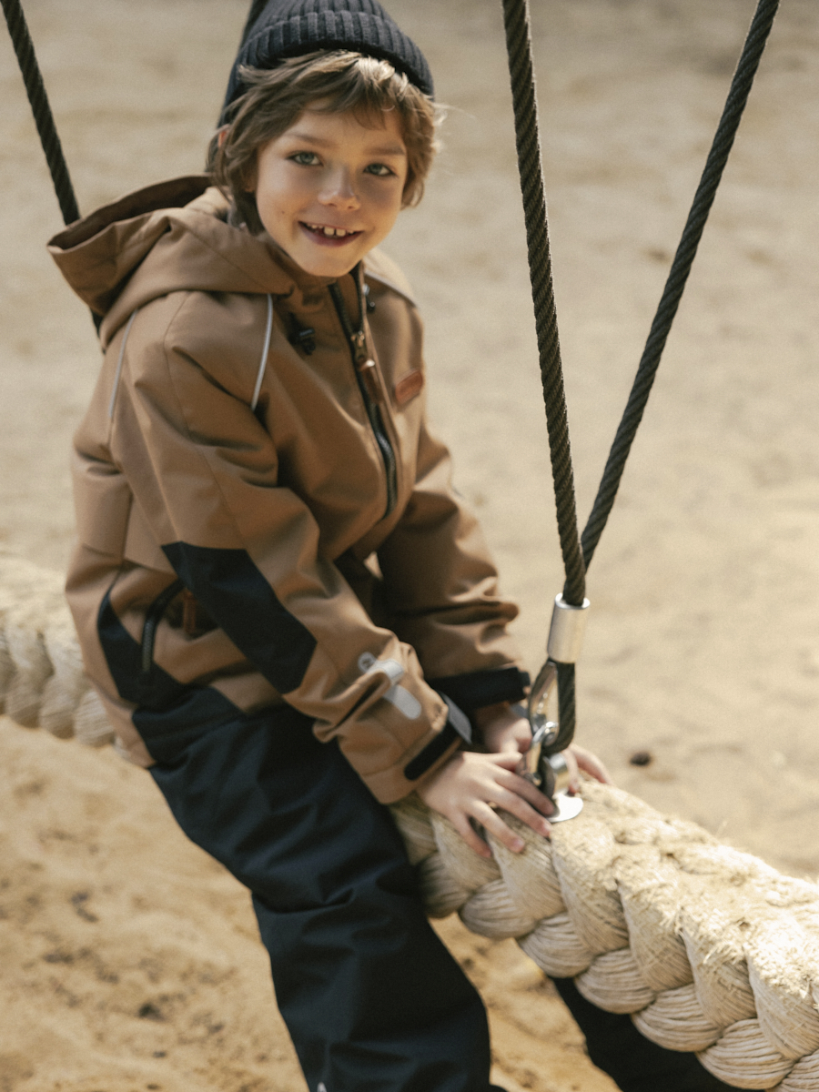 Куртка и брюки NIKASTYLE 7м2126 орех/черный - фото 7