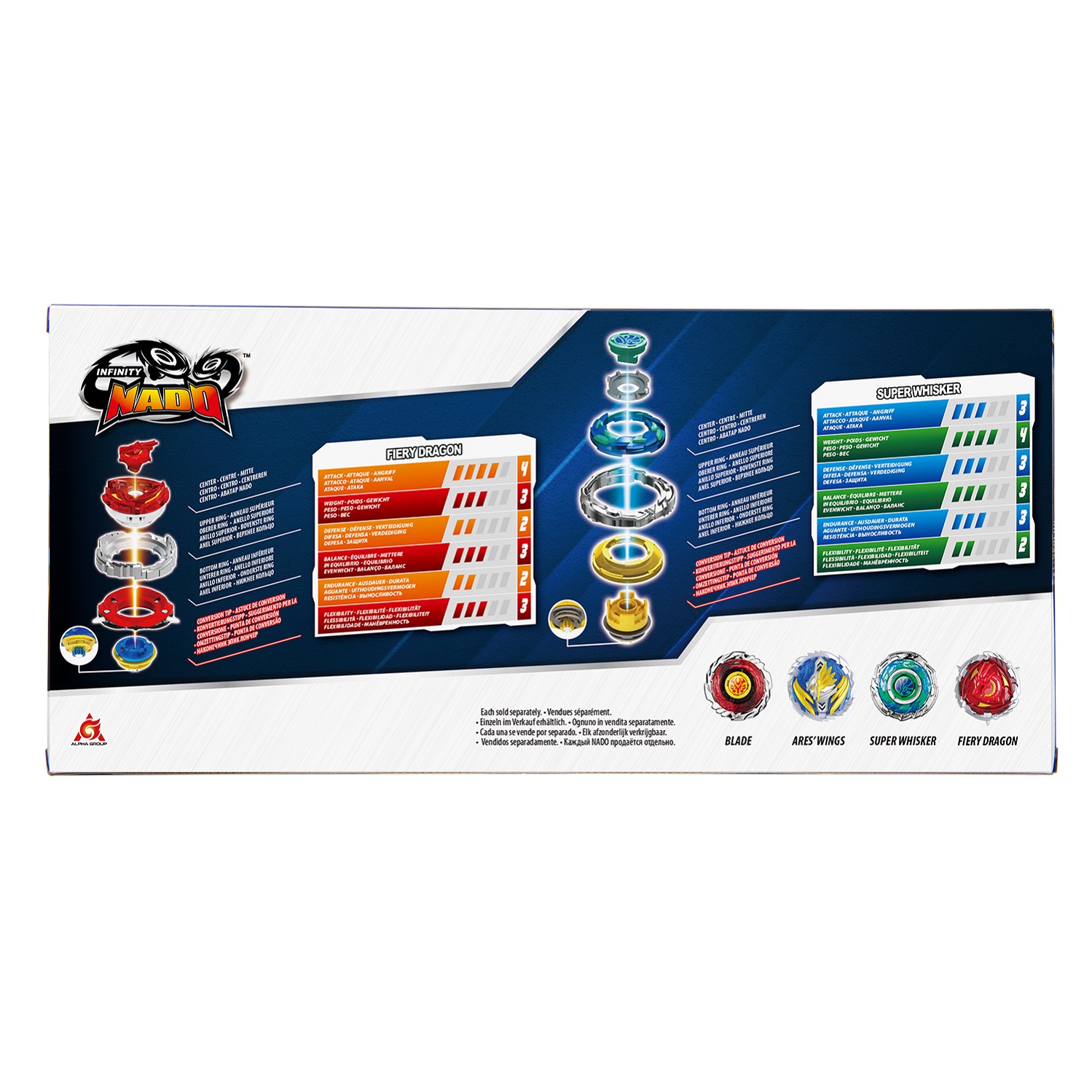 Игровой набор Infinity Nado Команда Мечты Эпик Лончер - фото 4