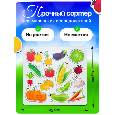 Игрушка ГРАТ сортер Овощи