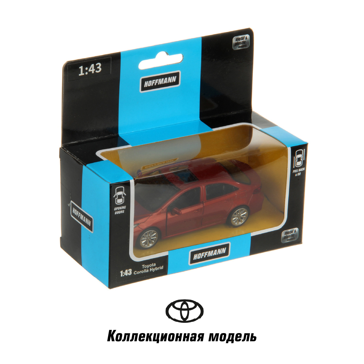 Автомобиль Veld Co Toyota 1:43 126396 - фото 6