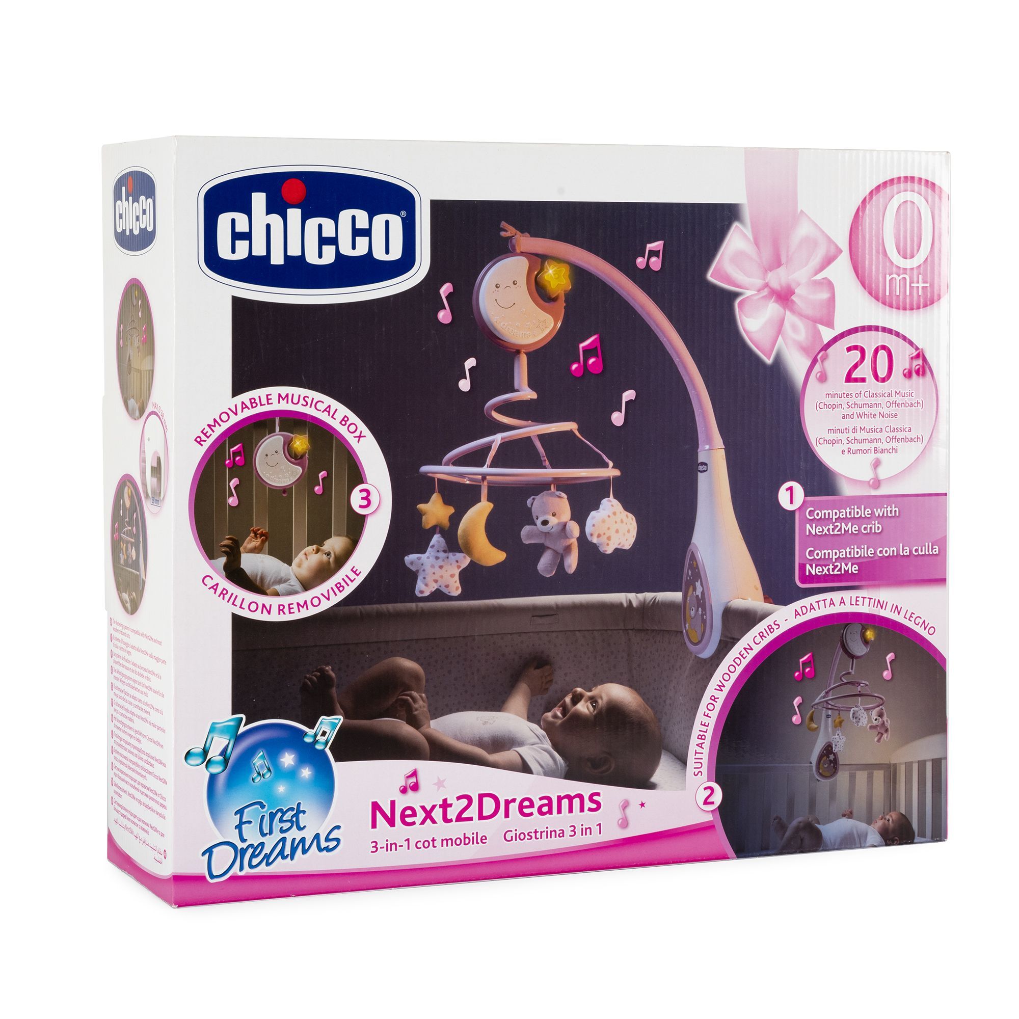 Мобиль Chicco Next2Dreams розовый - фото 10