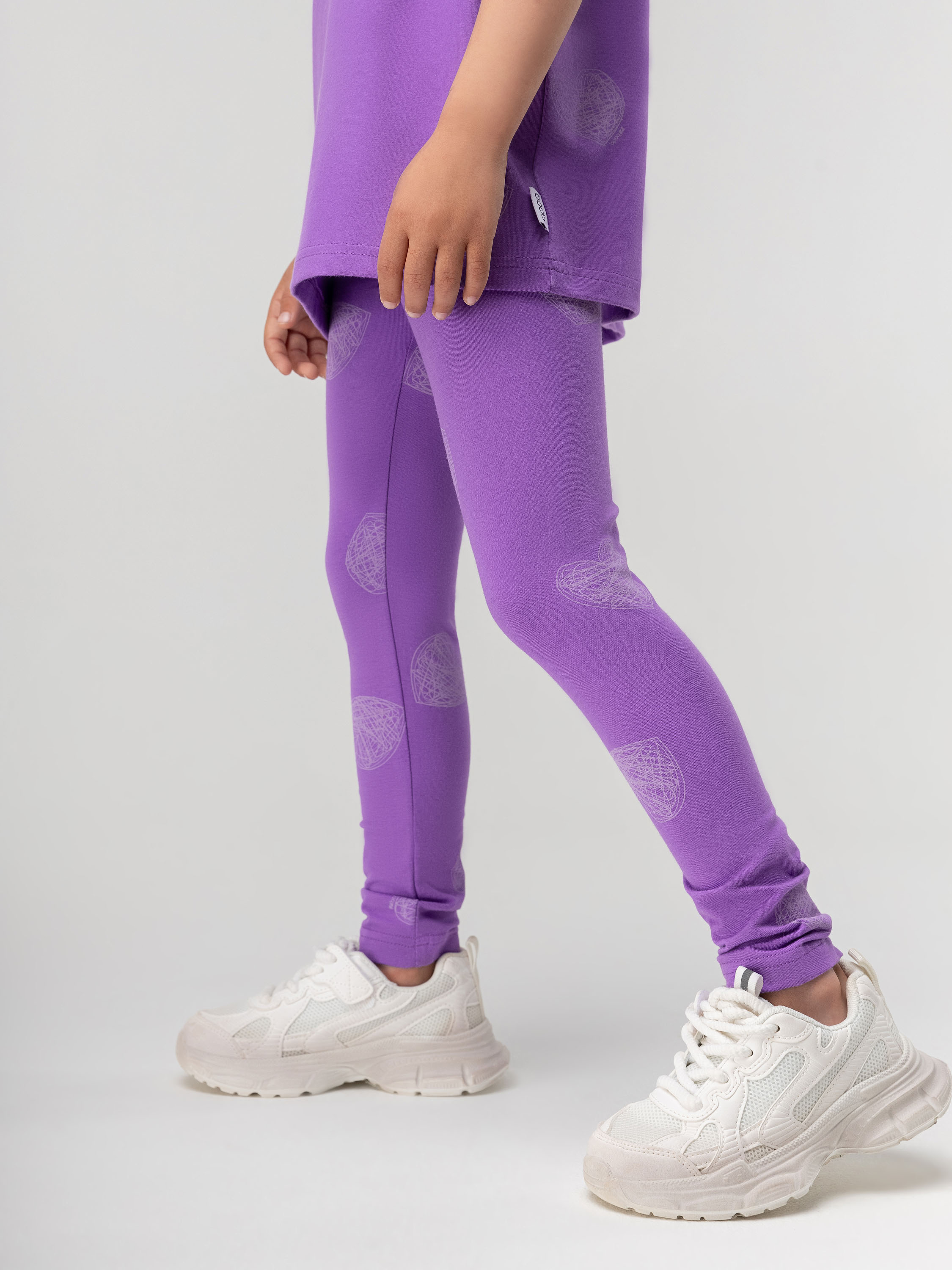Леггинсы Bodo 15-158MU_фиолетовый - фото 4