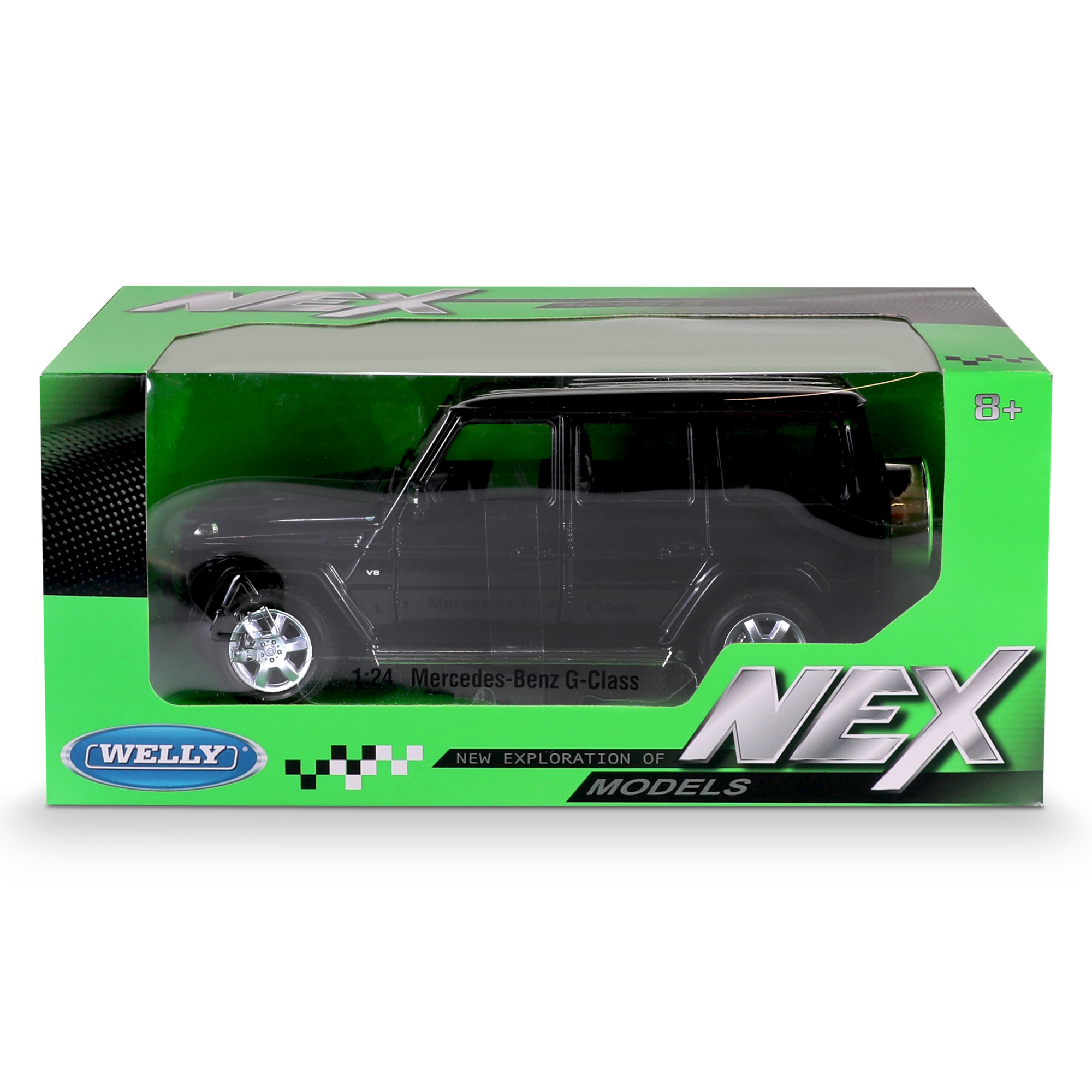 Автомобиль Welly Mercedes 1:24 24012W - фото 3