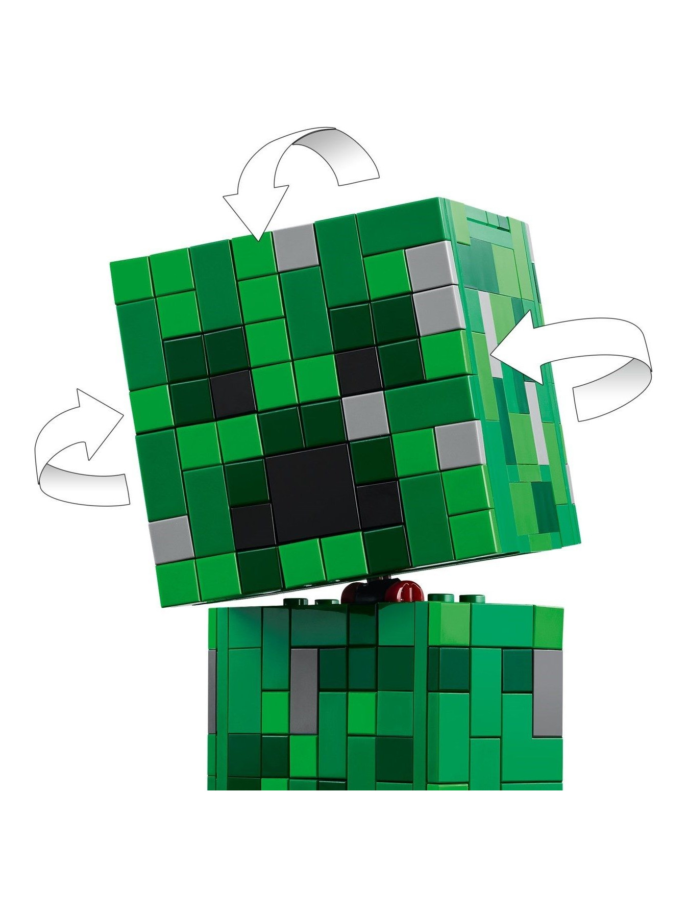 Конструктор LEGO Minecraft Крипер 665 дет. - фото 7