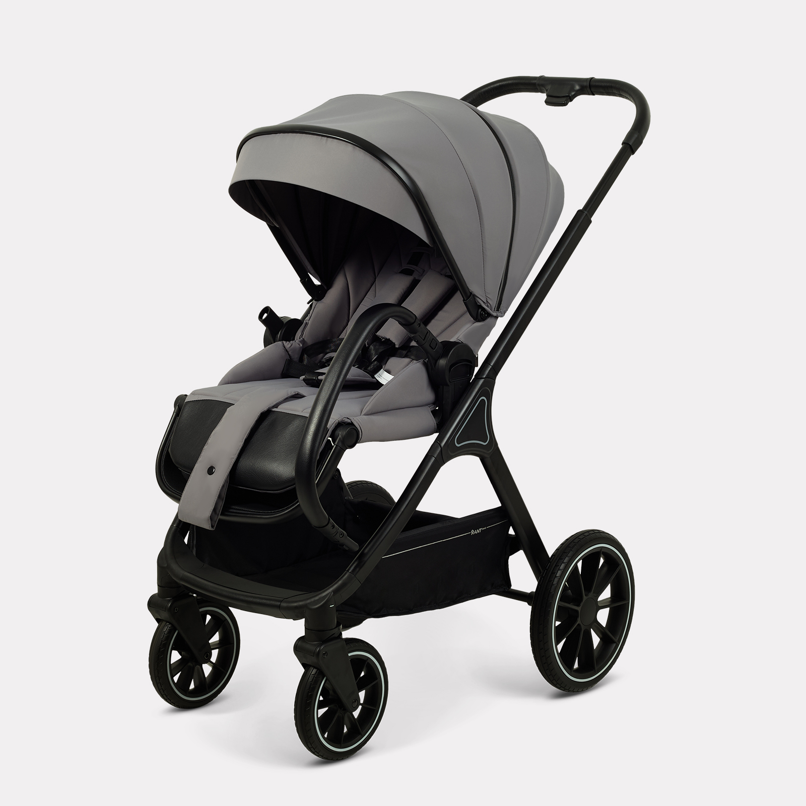Коляска 2в1 Rant Basic Terra 2в1 серый - фото 10