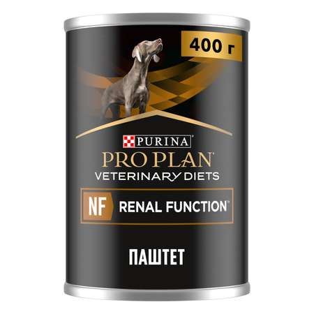 Корм для собак Purina Pro Plan Veterinary diets NF при патологии почек консервированный 400г