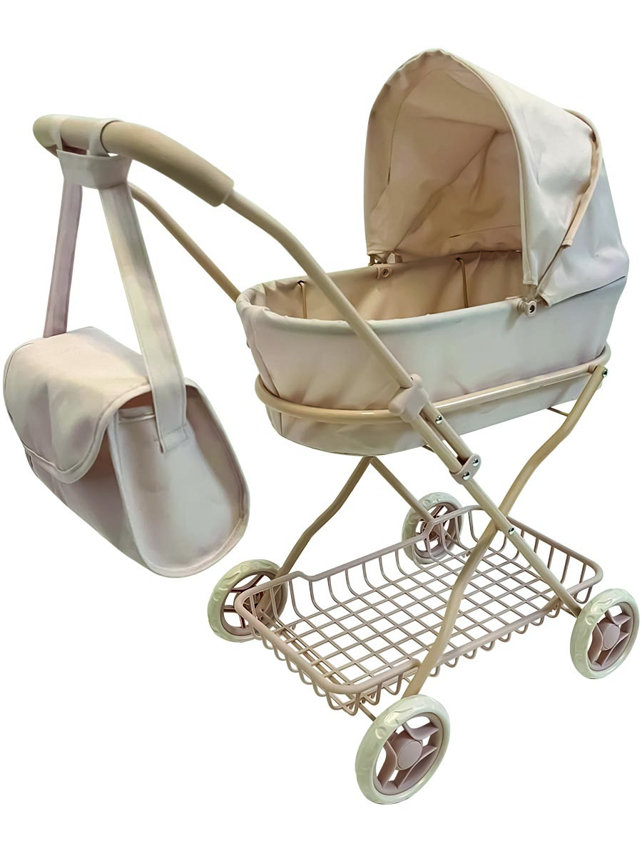 Коляска-люлька для кукол Рыжий кот 9325-NB - фото 1