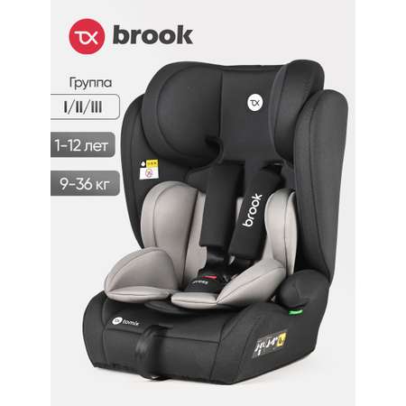 Автокресло Tomix Brook 1/2/3 (9-36 кг) черный