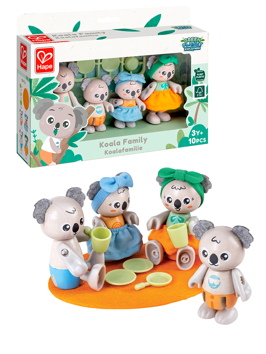 Игровой набор Hape Семья коал - фото 2