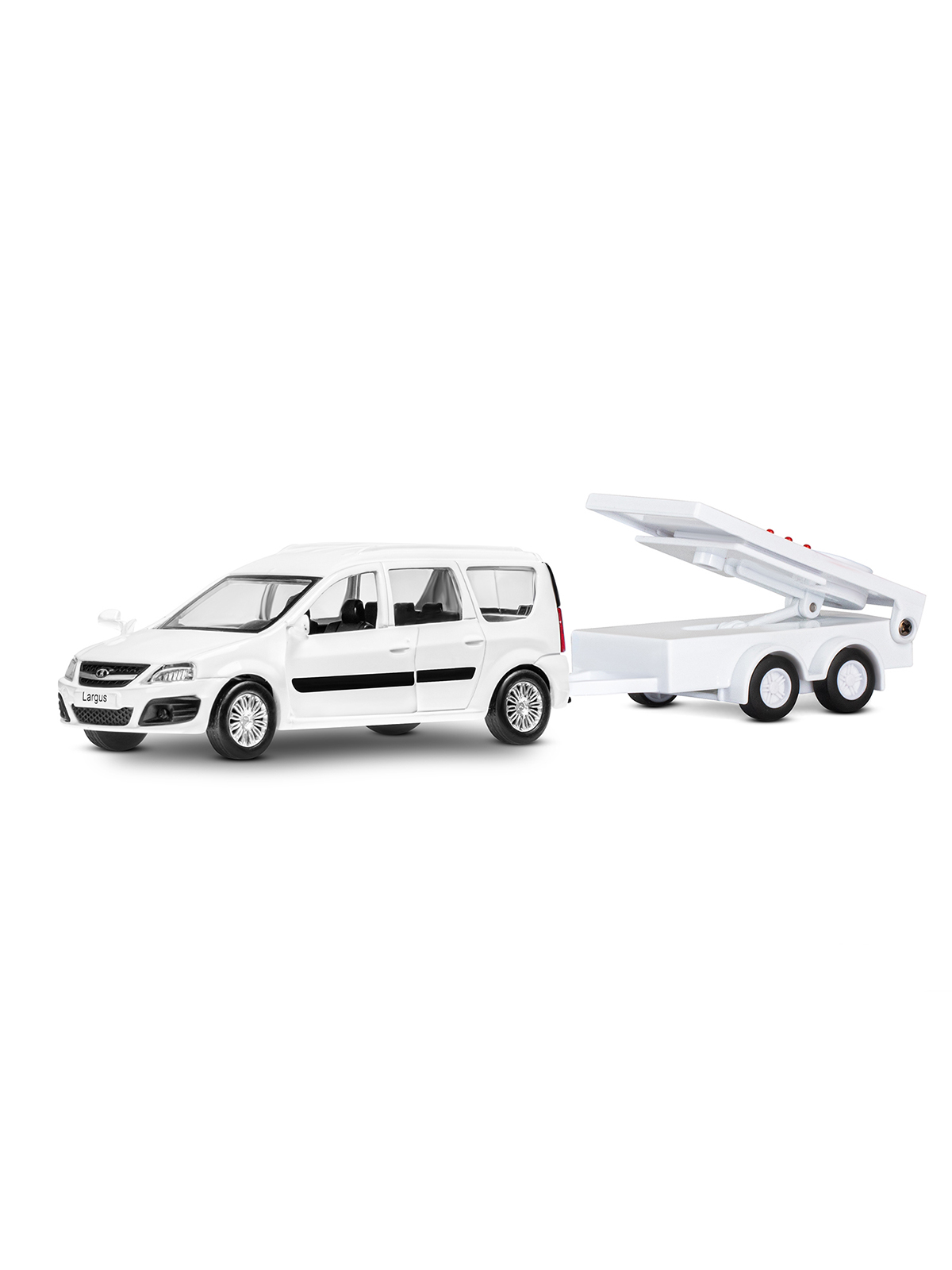 Автомобиль АВТОпанорама LADA Largus 1:43 JB1251632 - фото 6