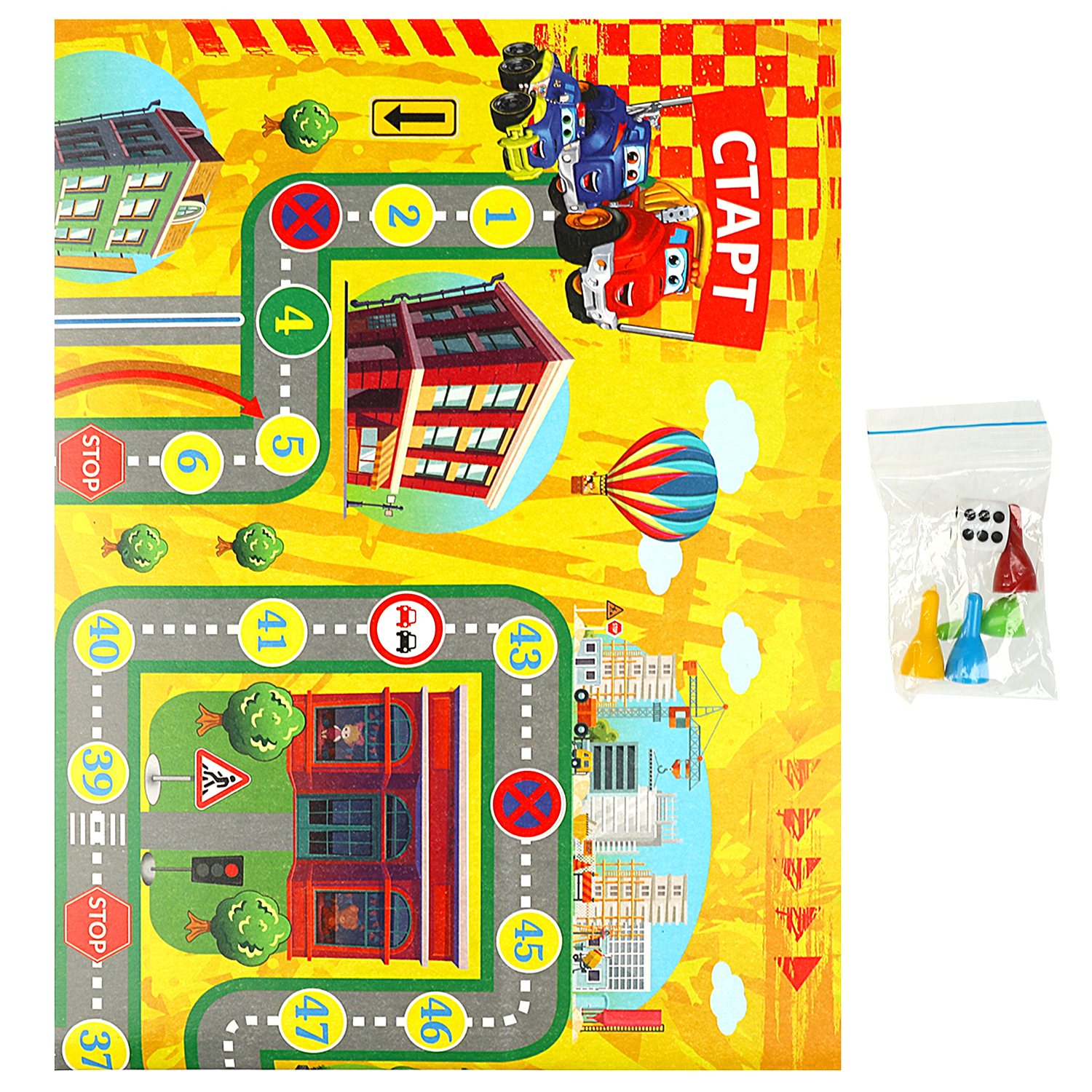 Настольная игра Умные игры Веселые грузовички - фото 3