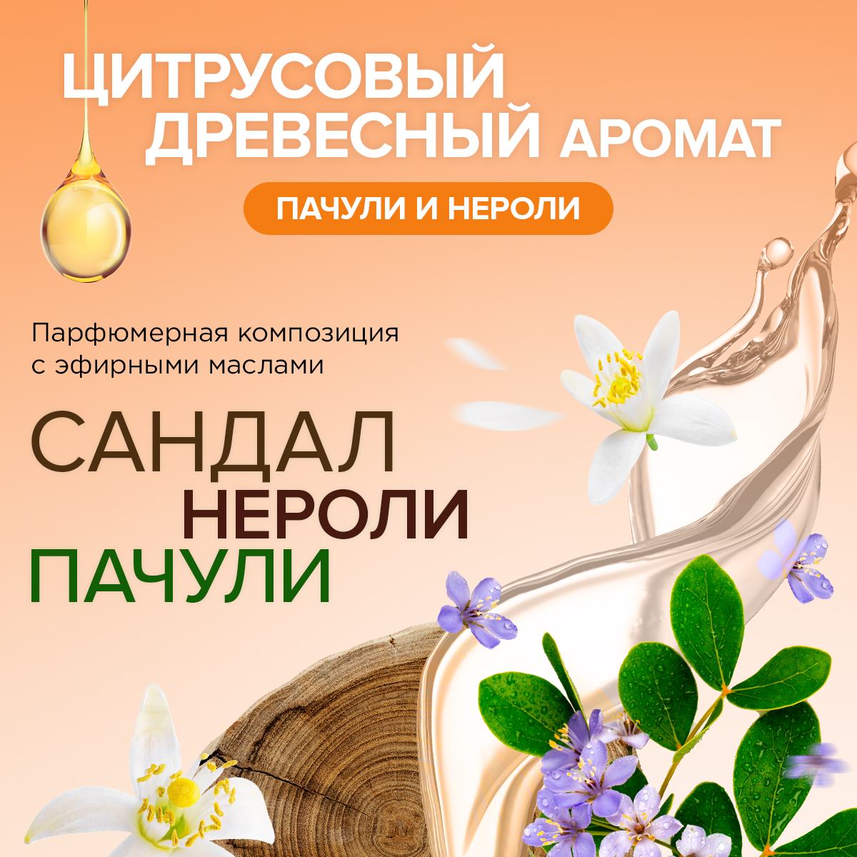 Освежители воздуха SYNERGETIC нейтрализатор запахов Пачули и нероли - фото 4