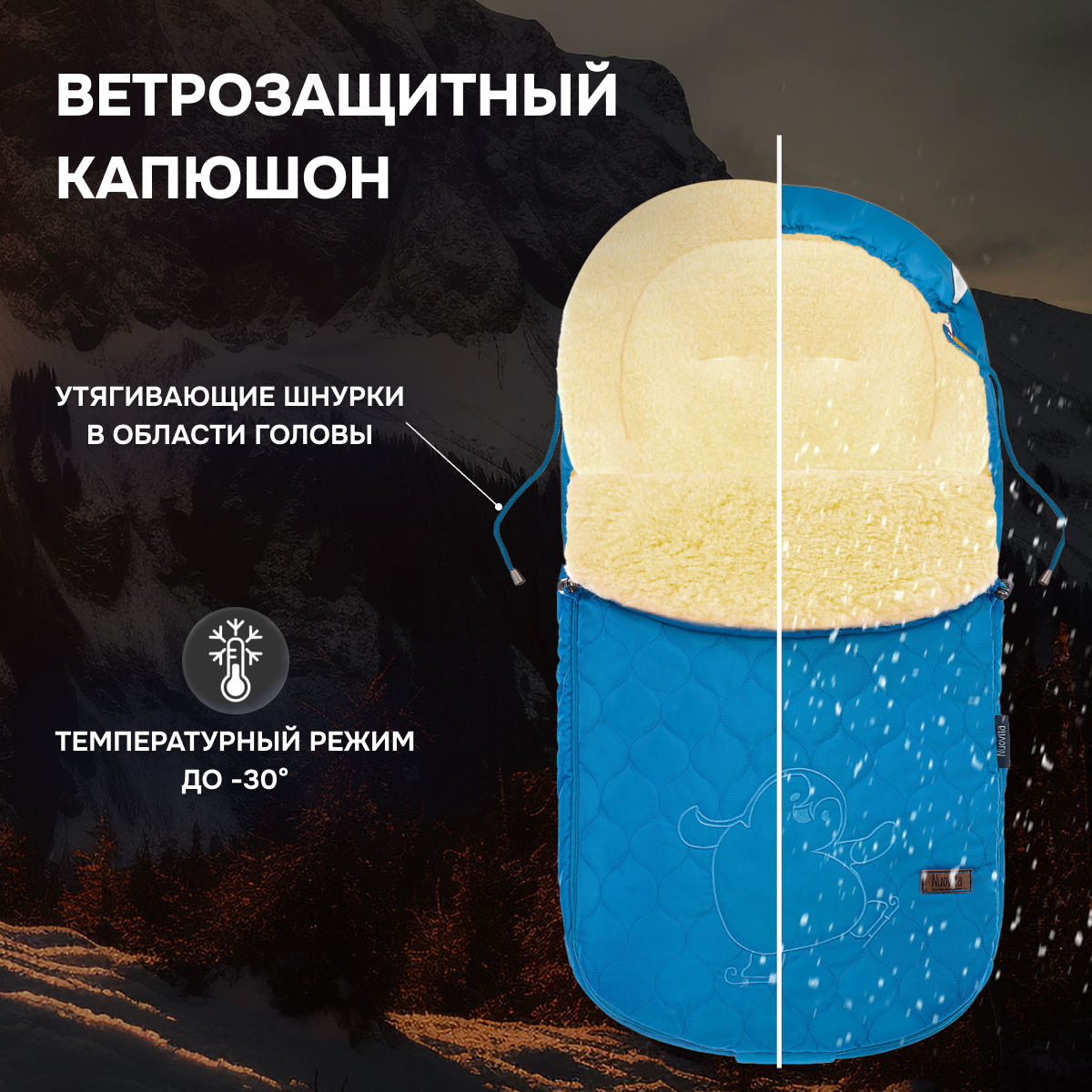 Конверт в коляску Nuovita Polare Pesco - фото 4