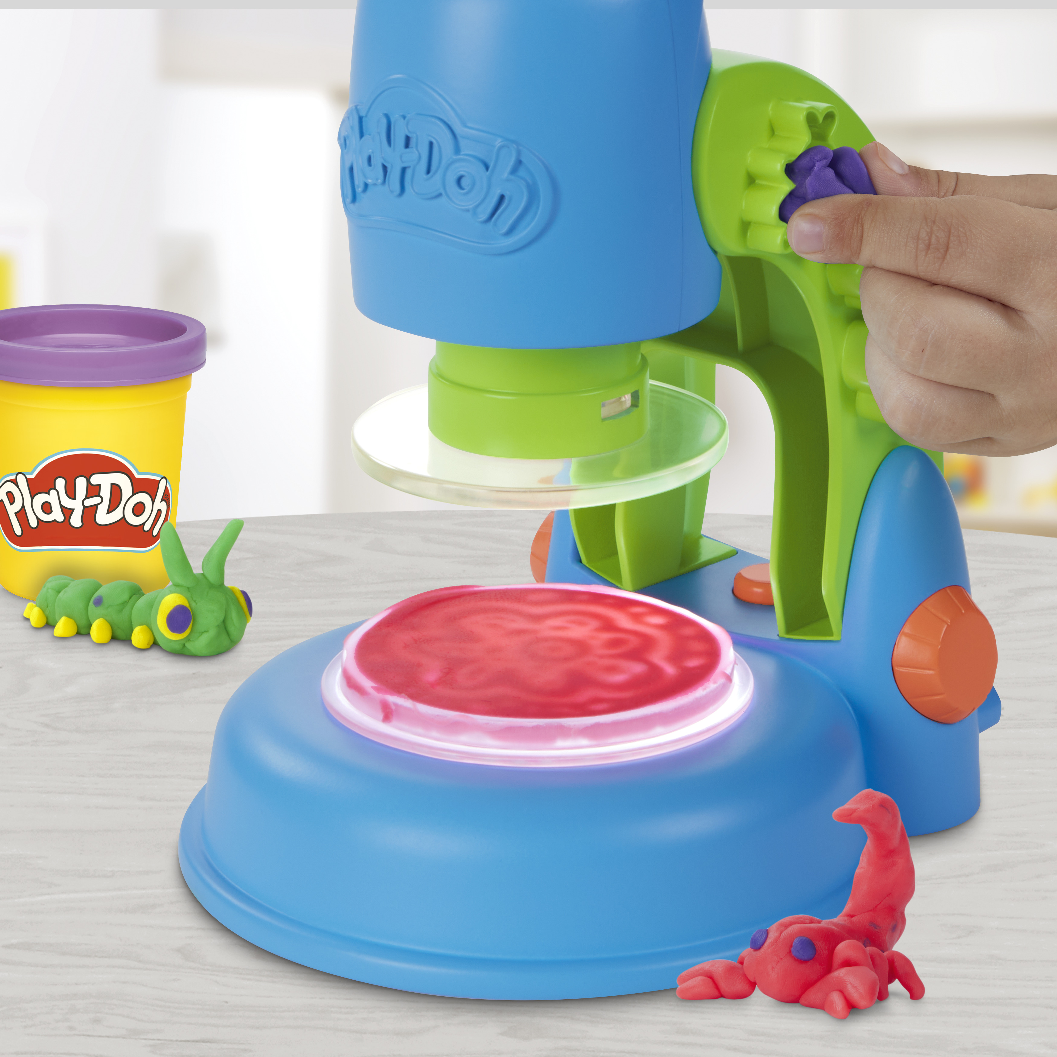 Масса для лепки Hasbro Play-Doh Микроскоп+подсветка - фото 5