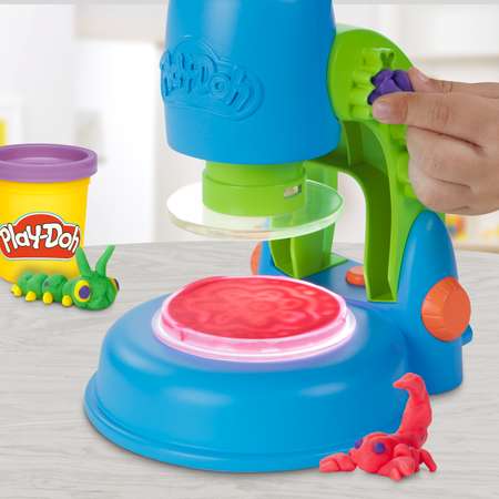 Масса для лепки Hasbro Play-Doh Микроскоп+подсветка