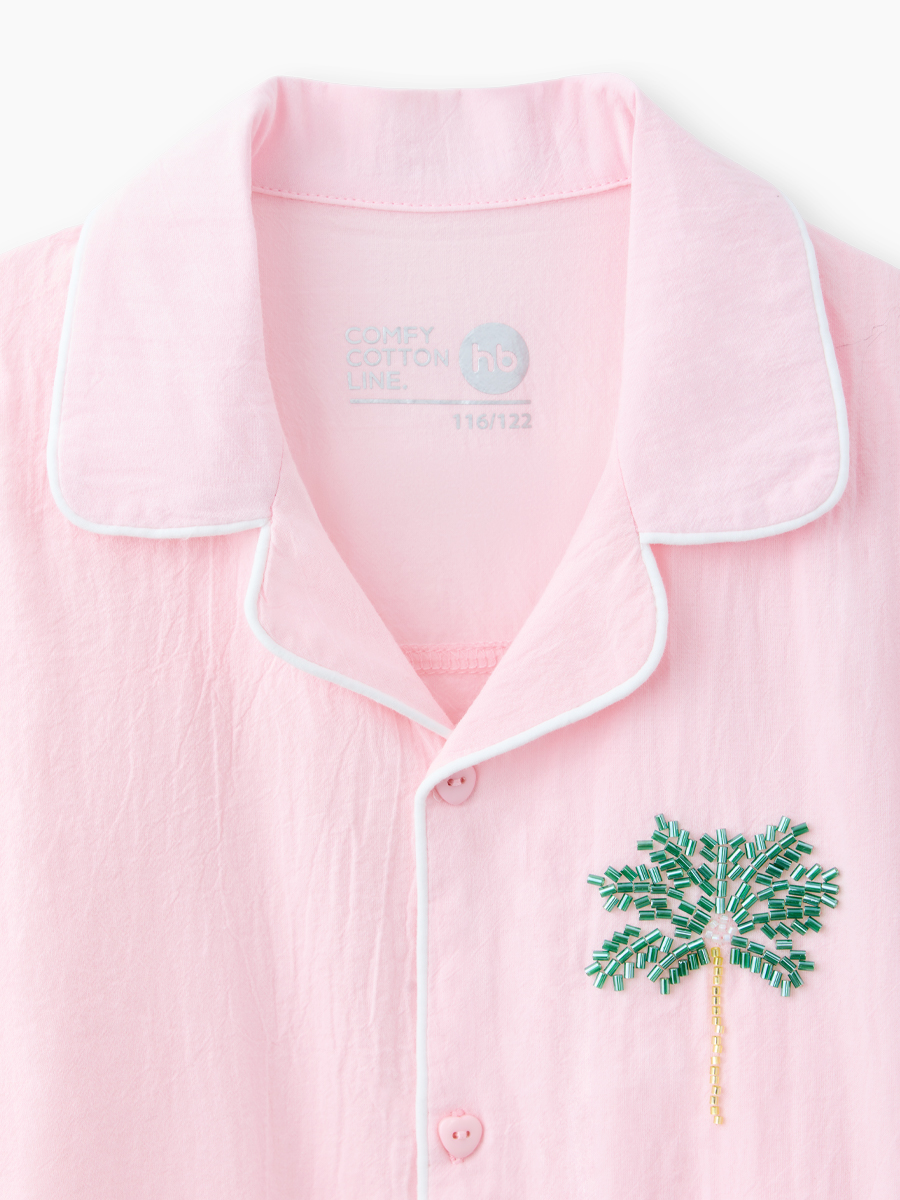 Рубашка Happy Baby 88666_light-pink - фото 3