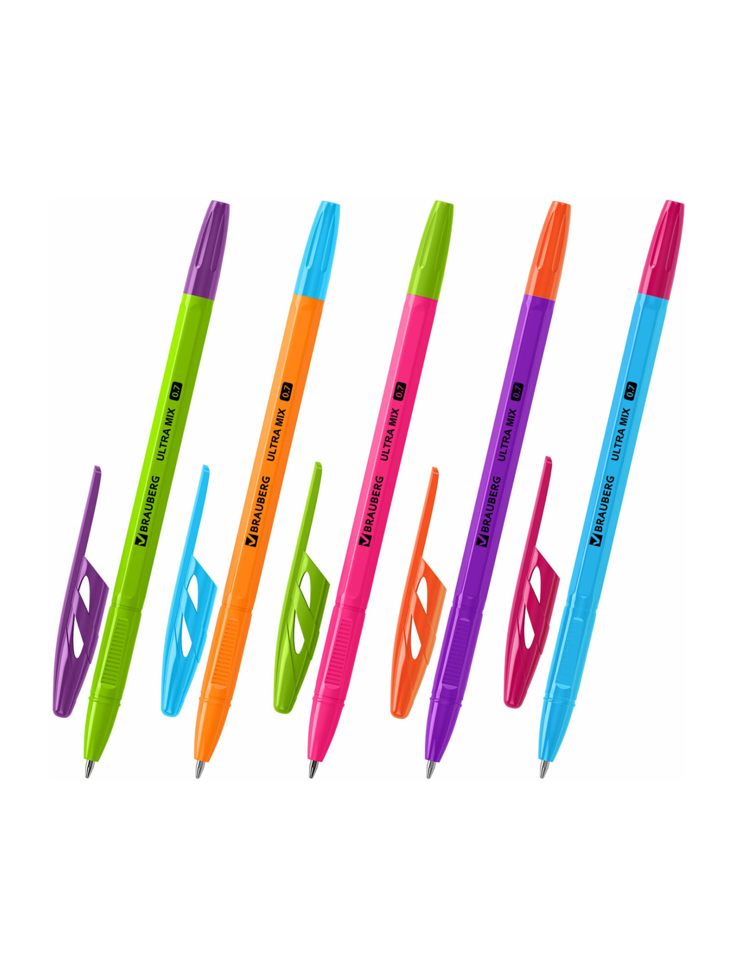 Ручка шариковая Brauberg 50 шт. - фото 7