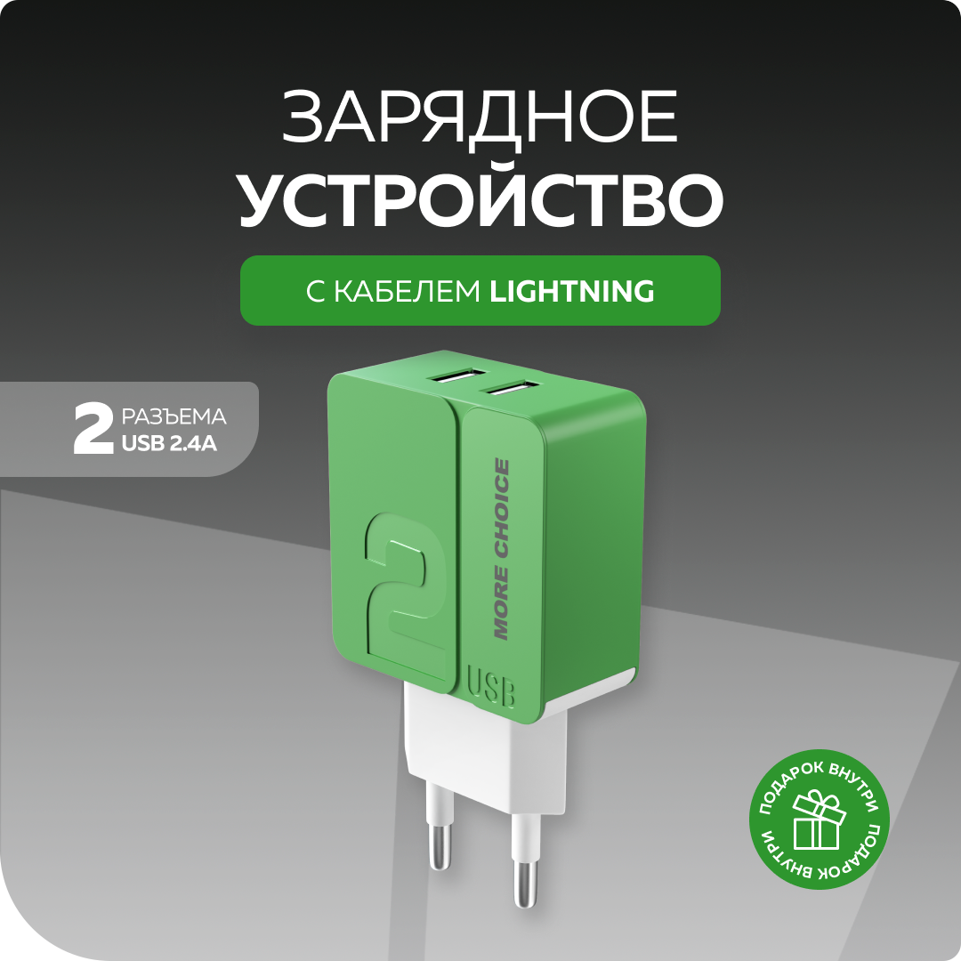 Сетевое зарядное устройство More Choice NC46i - фото 1