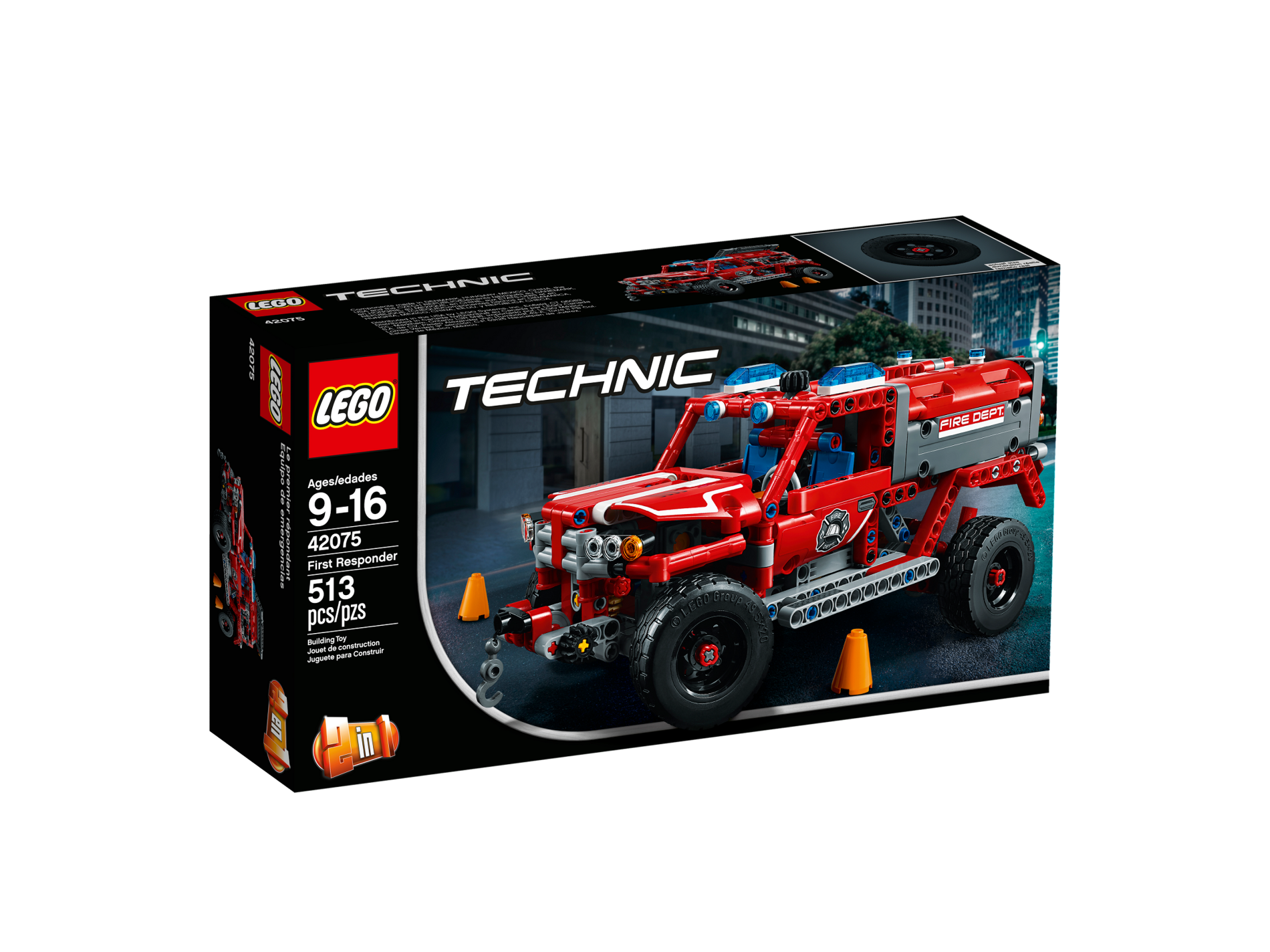 Изображение товара Конструктор LEGO Technic Служба быстрого реагирования 4057 для детей 9-12 лет