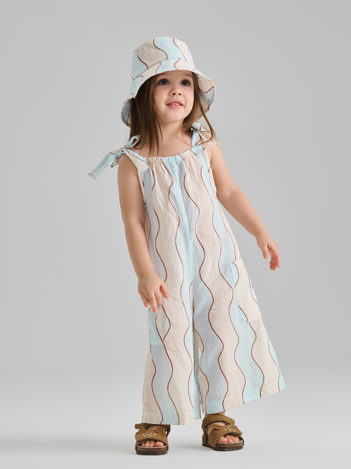 Панама Happy Baby 88113-0_light-blue-waves - фото 12