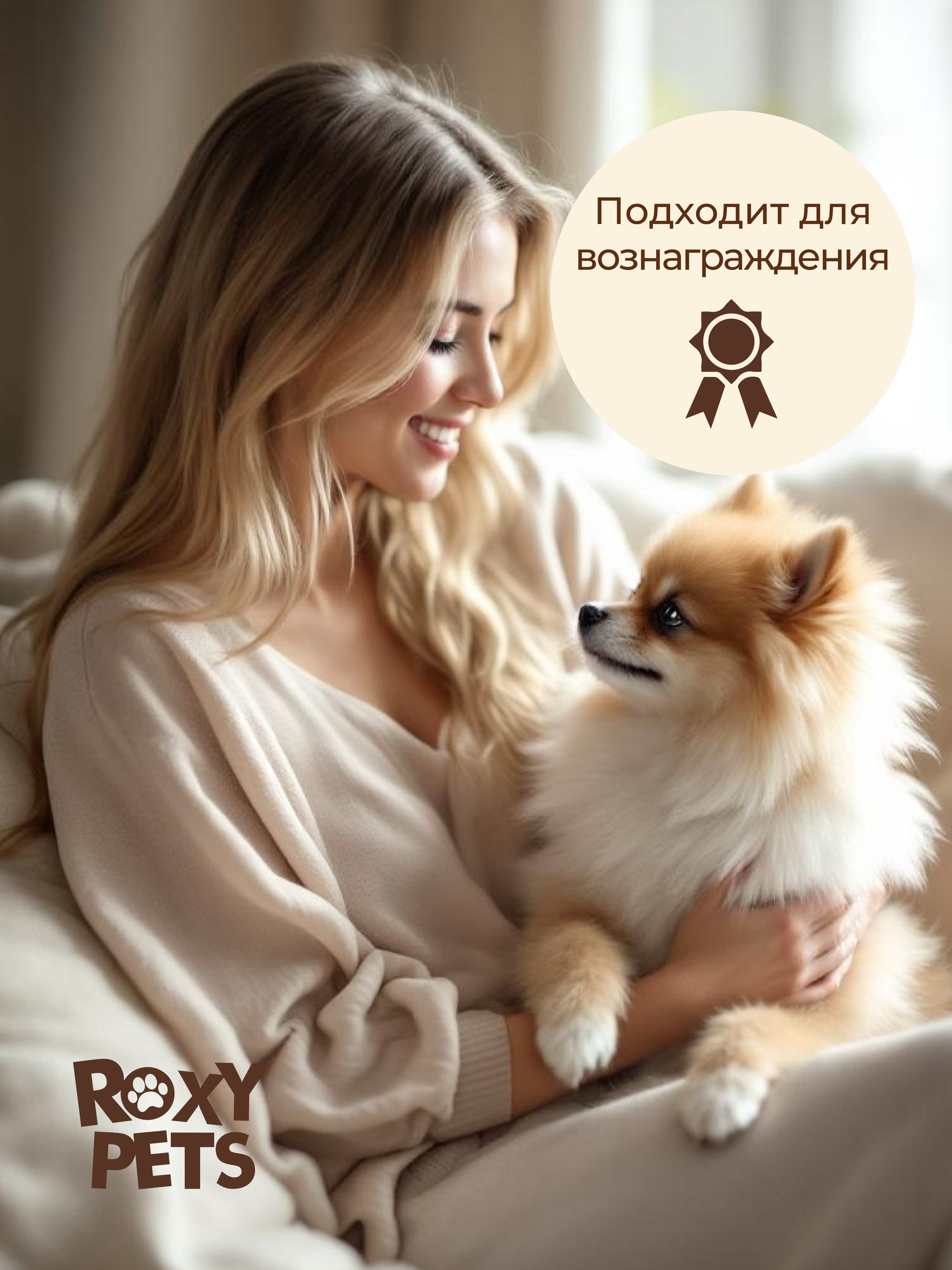 Лакомства для собак и щенков всех пород ROXY PETS из вяленого говяжьего мяса - фото 5