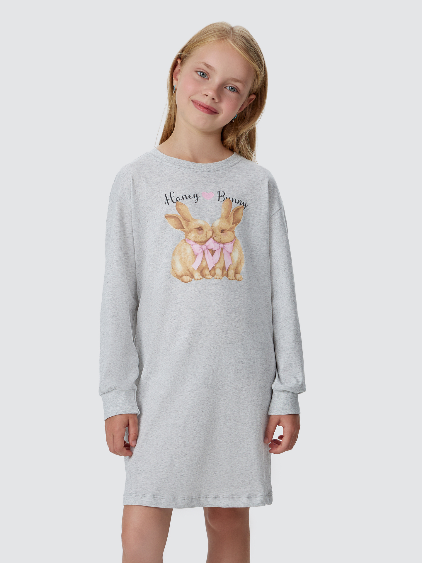 Сорочка Mark Formelle (Марк Формэль) 577718/серый меланж 4306-А +печать2 - фото 2