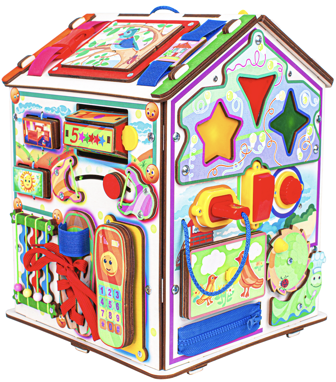 Игрушка Jolly Kids бизиборд Эмоции - фото 10