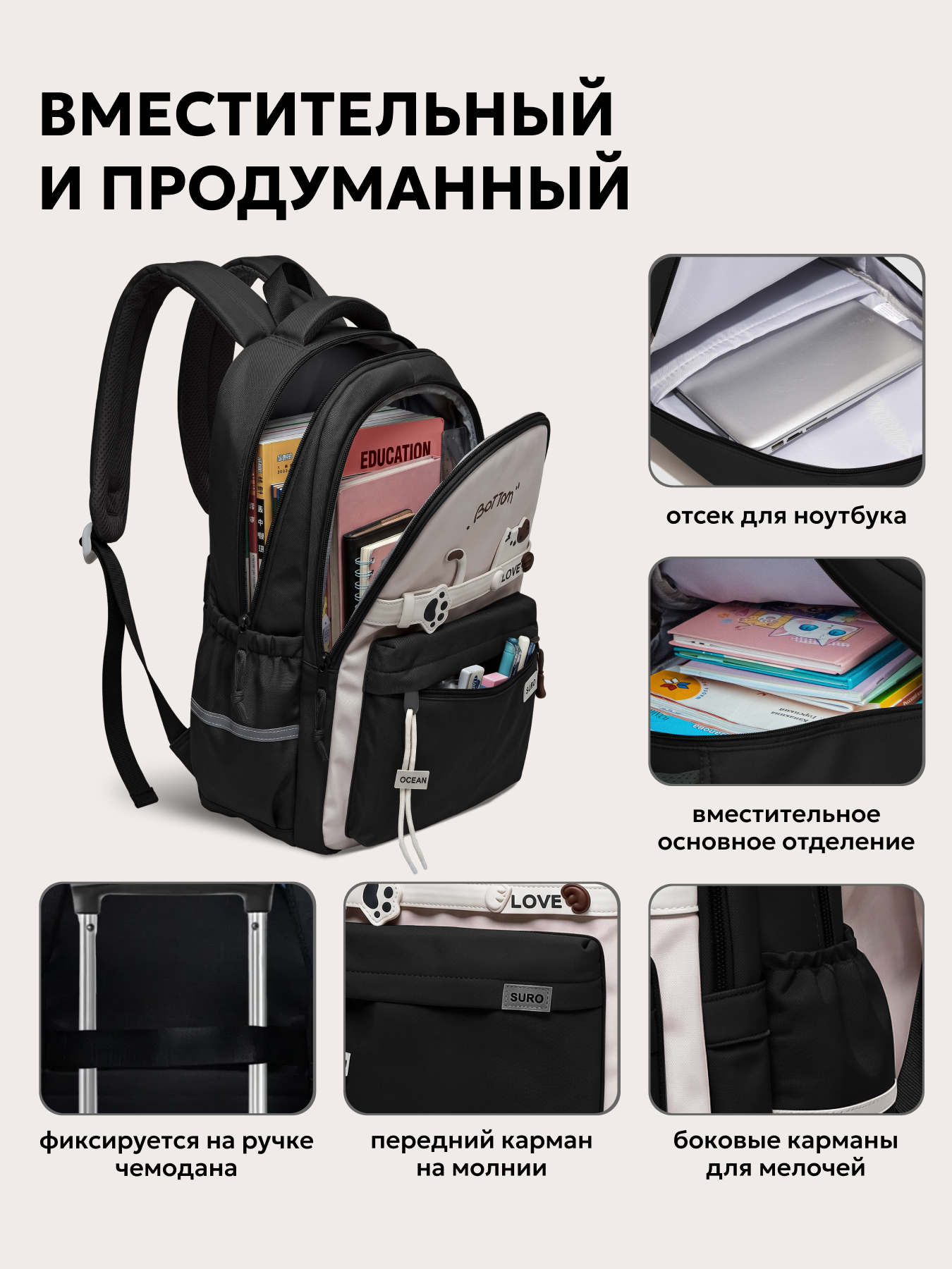 Рюкзак LUXMAN для детей универсальный - фото 4