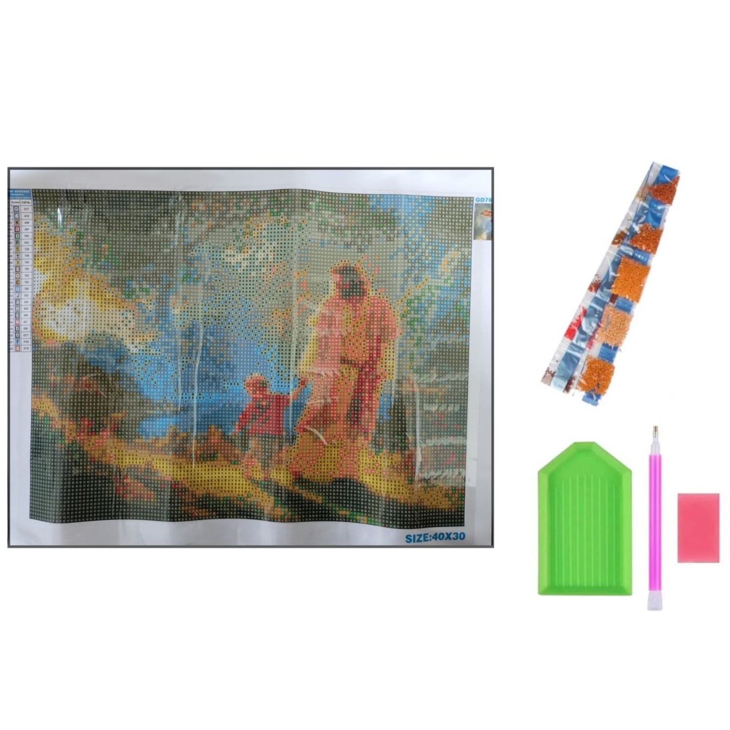 Алмазная мозаика Seichi - фото 3