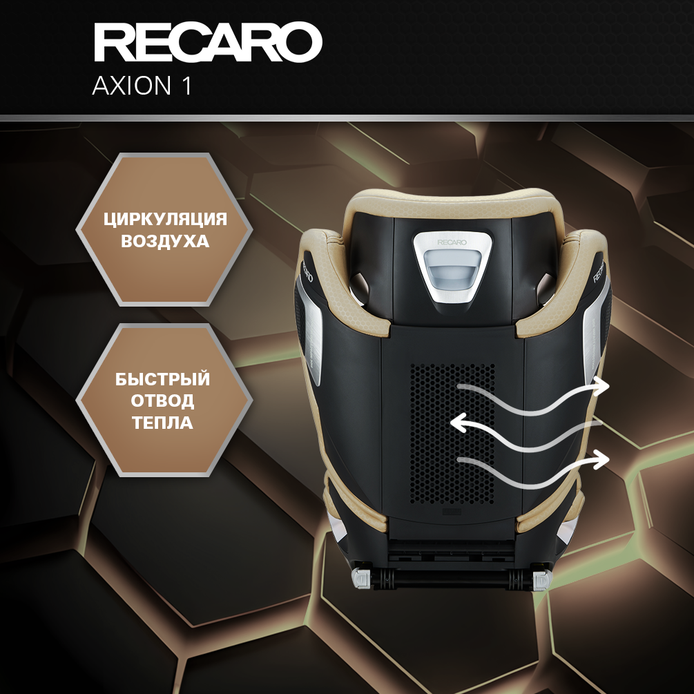 Автокресло Recaro Axion Isofix 2/3 (15-36 кг) - фото 8