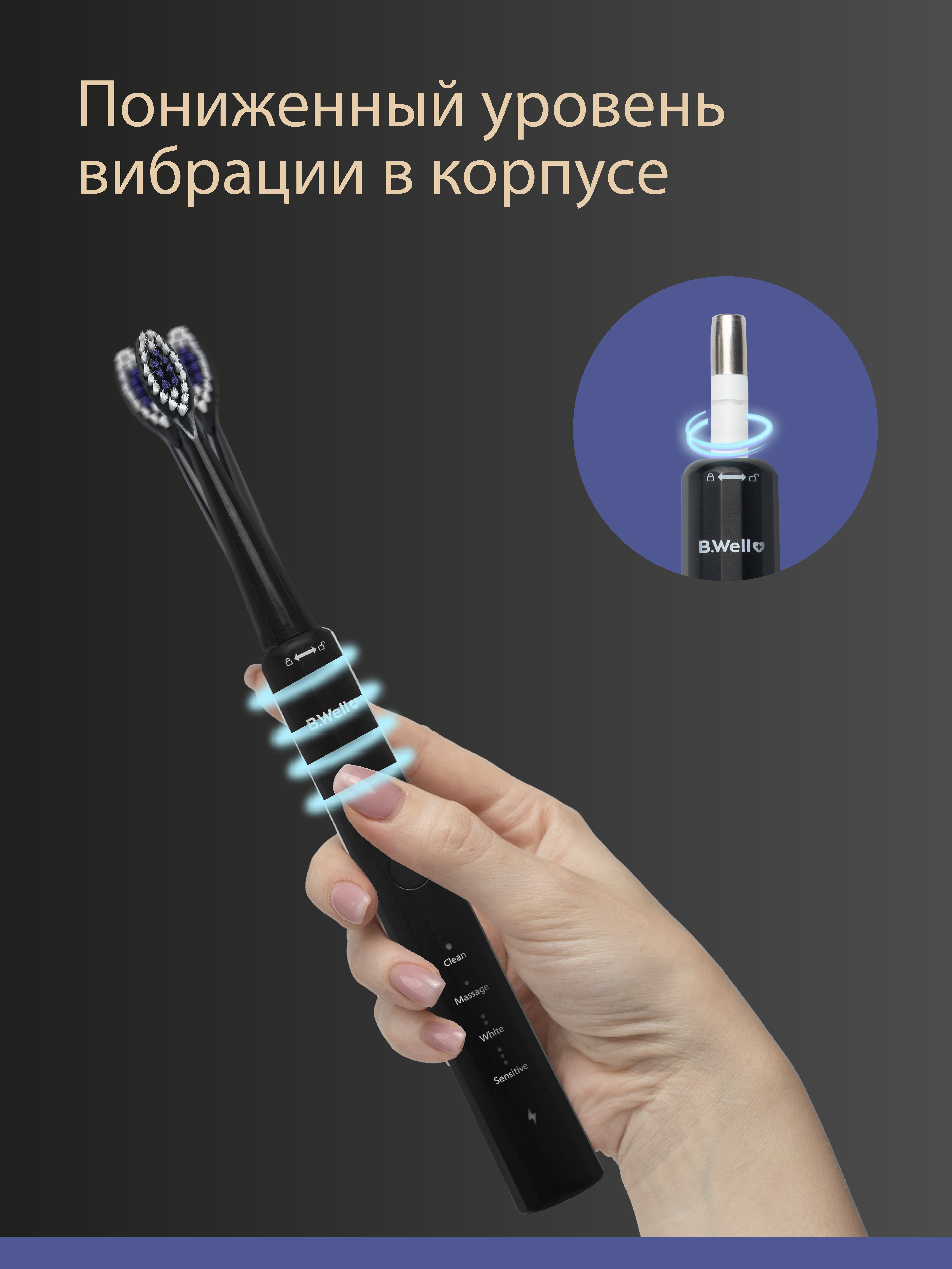 Зубная щетка электрическая B.Well - фото 15