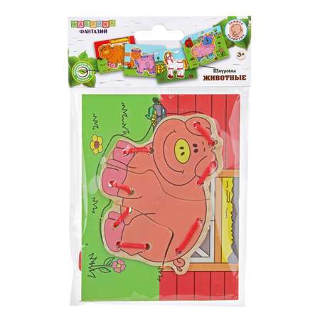 Игрушка Фабрика Фантазий шнуровка