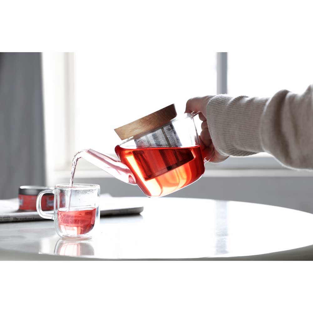 Чайник заварочный Viva Scandinavia Infusion 1л прозрачный V74900 - фото 5