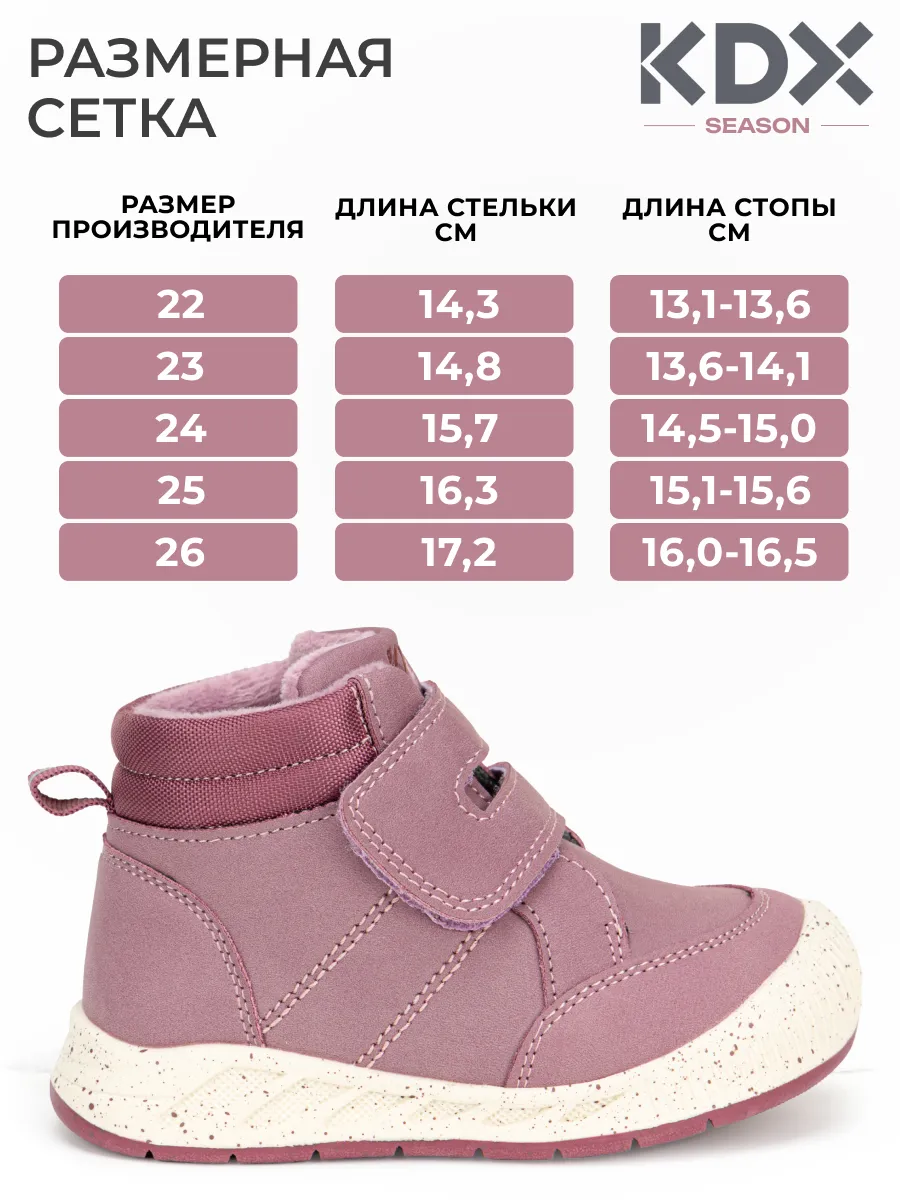 Ботинки KDX SKYFW-04 fuxia - фото 4