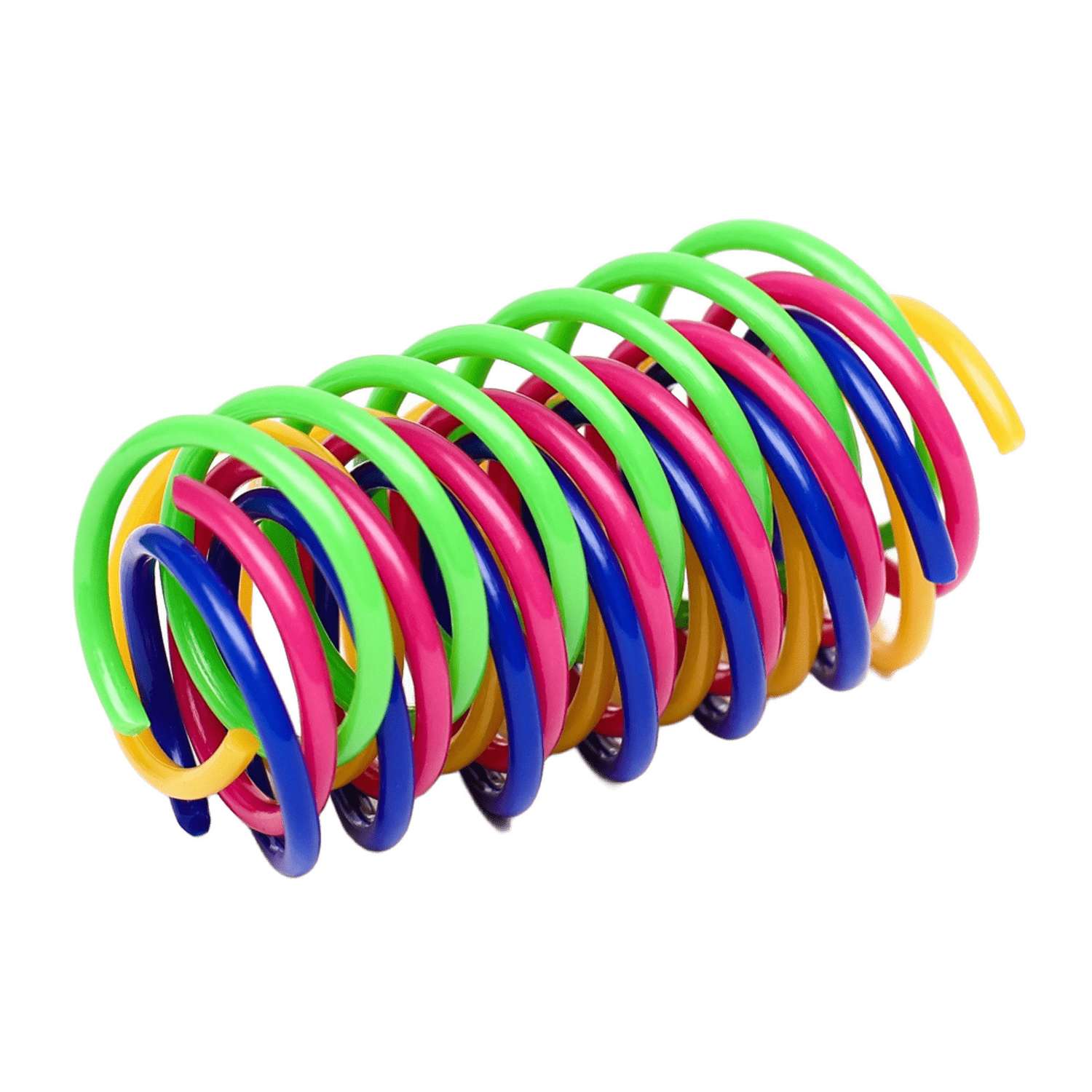 Набор для кошек Пижон Пружинки 5.5см 4шт в ассортименте - фото 4