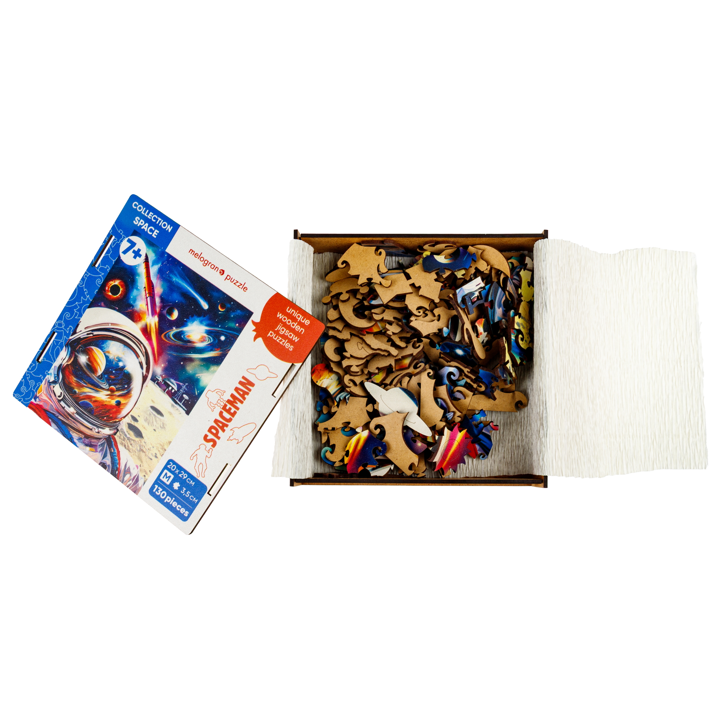 Пазл Melograno puzzle деревянный - фото 12