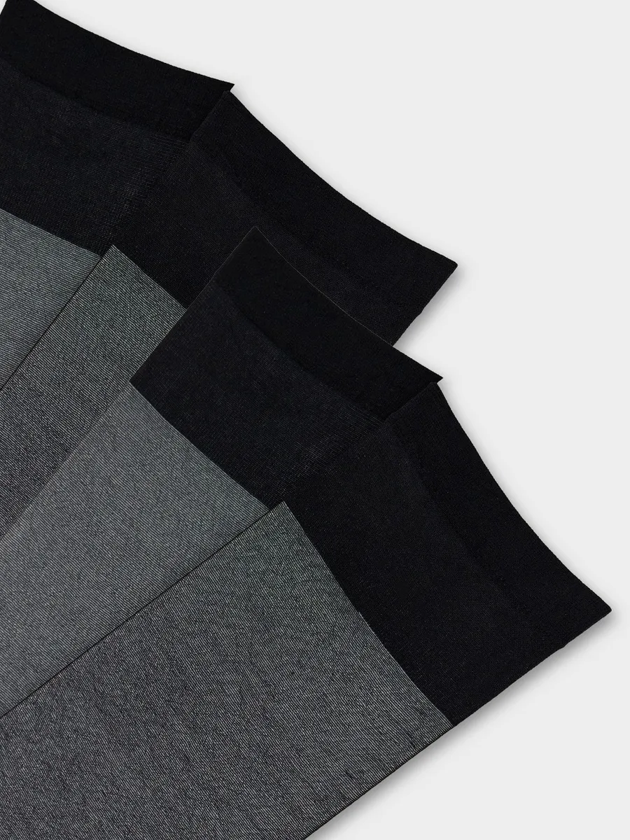 Гольфы 2 пары ORODORO 244/244 NM2/nero-2/ - фото 12