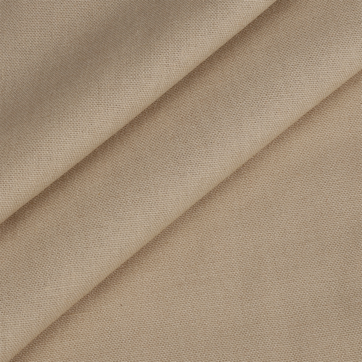 Ткань TBY 200 г/м² лен 25%хб 25%вискоза 25%ПЭ25% ширина140 см цвет светло-бежевый уп.5м - фото 4