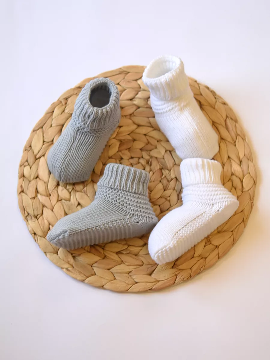 Пинетки 2 пары Совенок Дона В77-651/1-4 - фото 1