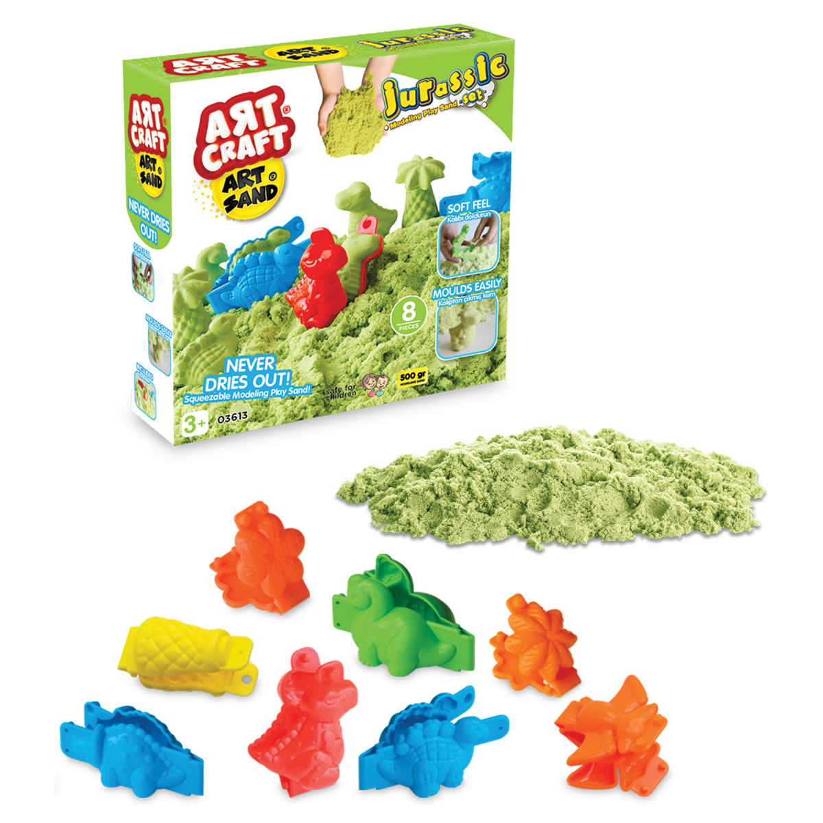 Кинетический песок ART SAND - фото 1
