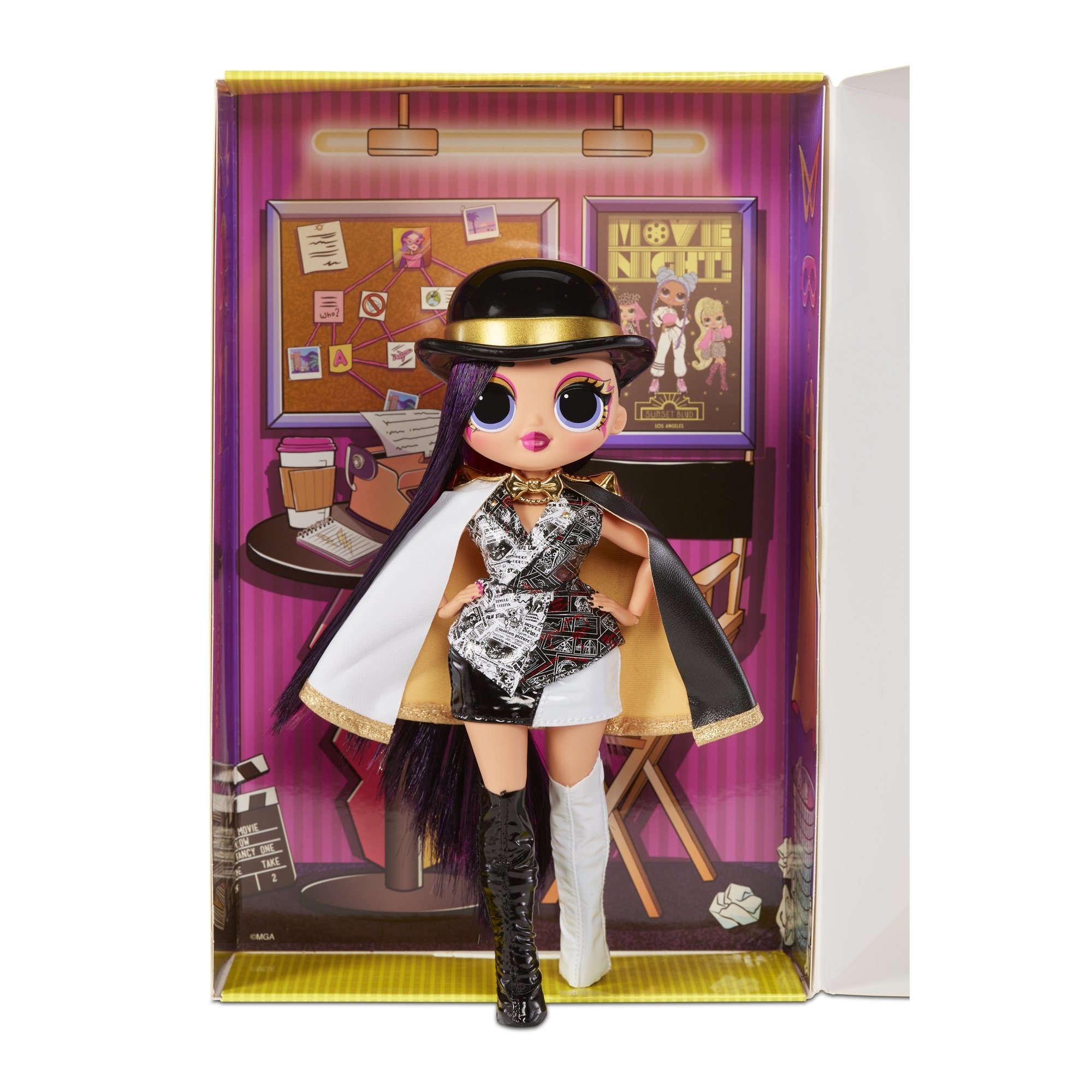 Кукла модельная L.O.L. Surprise! OMG Movie Doll OMG Movie Doll Ms Direct 577904EUC - фото 4