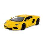 Автомобиль KINSMART Lamborghini Aventador LP 700-4 желтая 1:38
